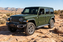 Jeep Wrangler 2018- Estribos Laterales Maydos V2 (2 uds., Aluminio) foto 1