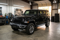 Jeep Wrangler 2018- Estribos laterales Allmond Grey (2 uds., aluminio) foto 1