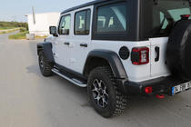 Jeep Wrangler 2018- Estribos Laterales Tayga V2 (2 uds., Aluminio) foto 1