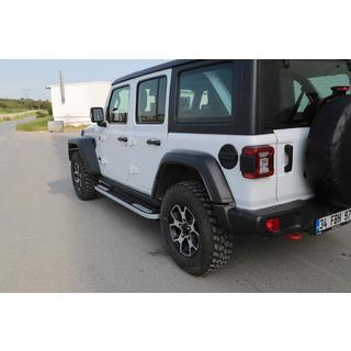 Estribos Laterales Tayga V2 (2 uds., Aluminio) Jeep Wrangler 2018- foto 1