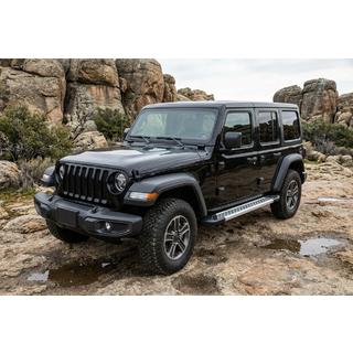 Estribos Laterales Vision New Grey (2 uds., Aluminio) Jeep Wrangler 2018- foto 1