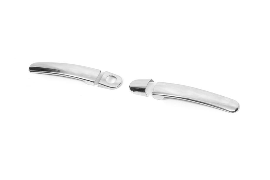 Volkswagen Golf 4 1997-2006 ¡Oferta! Cubiertas para manijas de puerta (2 uds, acero inoxidable) Foto 2