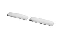Audi A3 2003-2012 Cubiertas para manijas sin orificio (2 uds, acero inoxidable) foto 2