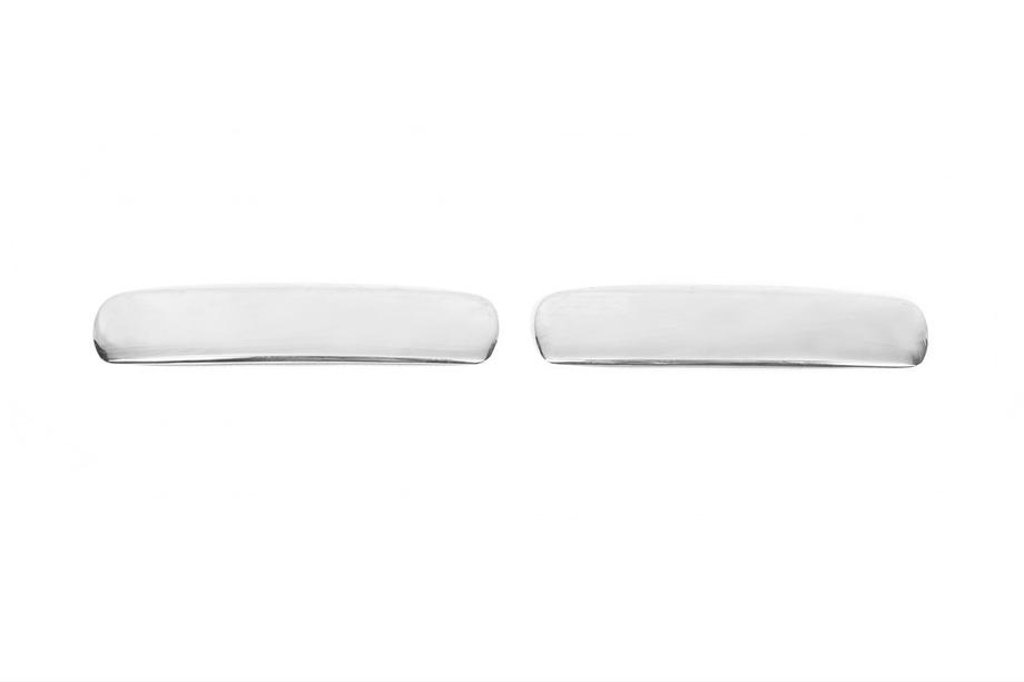 Audi A3 2003-2012 Cubiertas para manijas sin orificio (2 uds, acero inoxidable) Image