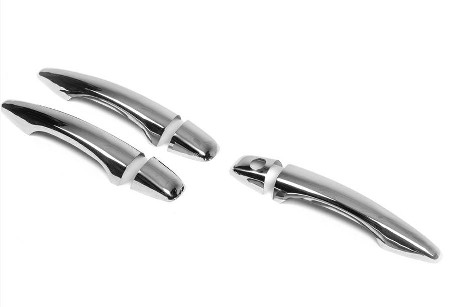 Peugeot 301 2012- ¡Oferta! Cubiertas para Manijas de Puerta (3 uds, Acero Inoxidable) Image