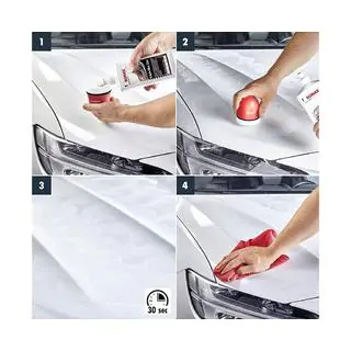 Sonax NanoPro Pulimento con Cera Color Blanco 250 ml foto 2