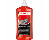 Sonax NanoPro Pulimento Color Rojo con Cera 500ml foto 1