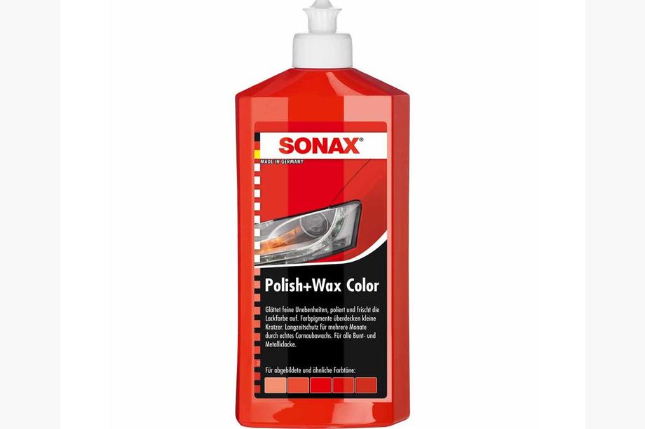 Sonax NanoPro Pulimento Color Rojo con Cera 500ml Image