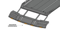 Volkswagen Amarok 2010-2022 Visera de parabrisas para baca DAKAR (LED) foto 7
