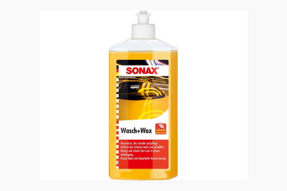 Sonax Champú para Coche con Cera, 500 ml Image