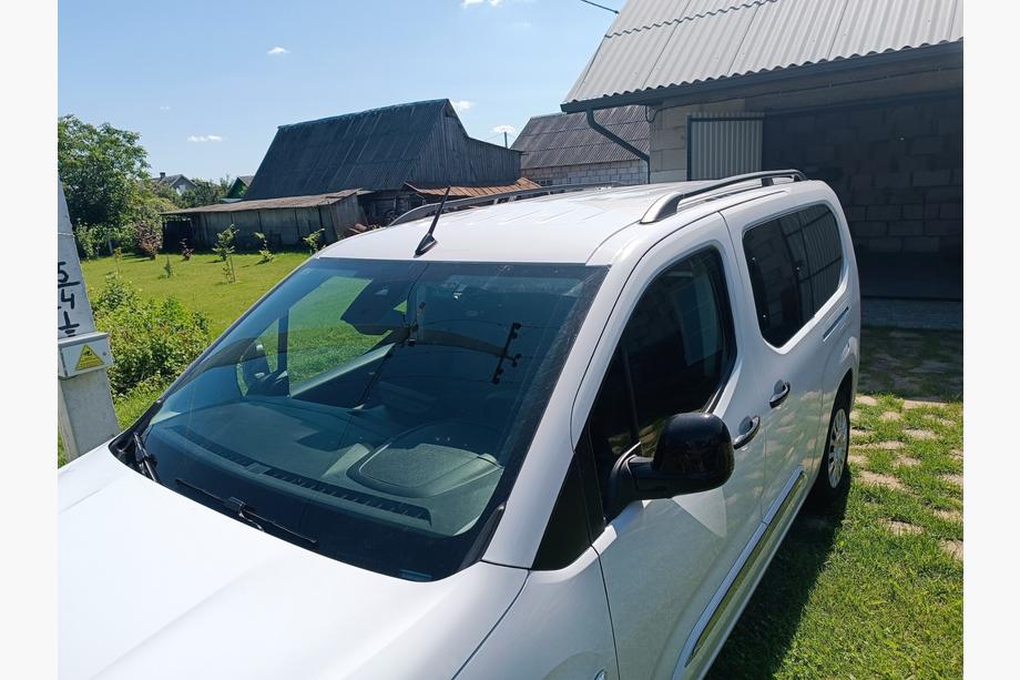 Toyota Proace City 2016- Barras de techo OmsaLine Solid (2 uds, negras) Batalla Corta Foto 5