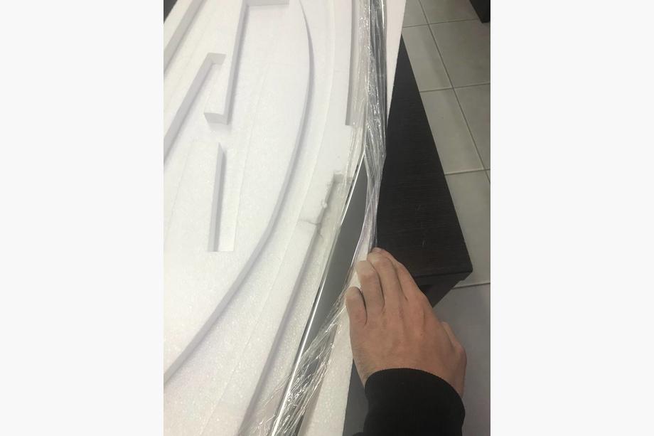 Mercedes Vito/V-class W447 2014- OFERTA! Moldura inferior de parrilla cromada Foto 3
