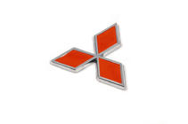 Mitsubishi Colt 1996-2004 Emblema 85mm (rojo) foto 2