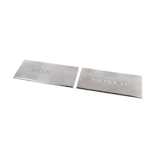 Protecciones de umbral interior Carmos V2 (2 uds, acero inoxidable) Peugeot Boxer 2006-2025 foto 1