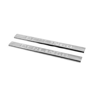 Cubiertas de estribos Carmos V2 acero inoxidable Citroen Berlingo 2008-2018 foto 1
