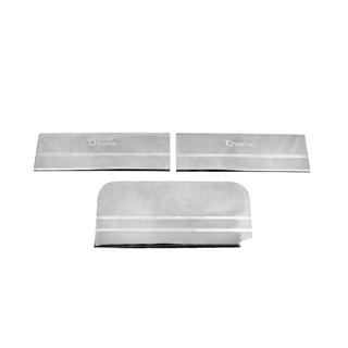Embellecedores de umbral Carmos V2 (3 uds, acero inoxidable) Renault Trafic 2001–2015 foto 1