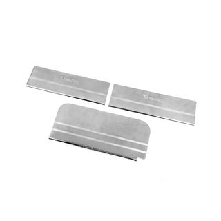 Embellecedores de umbral Carmos V2 (3 uds, acero inoxidable) Renault Trafic 2001–2015 foto 2