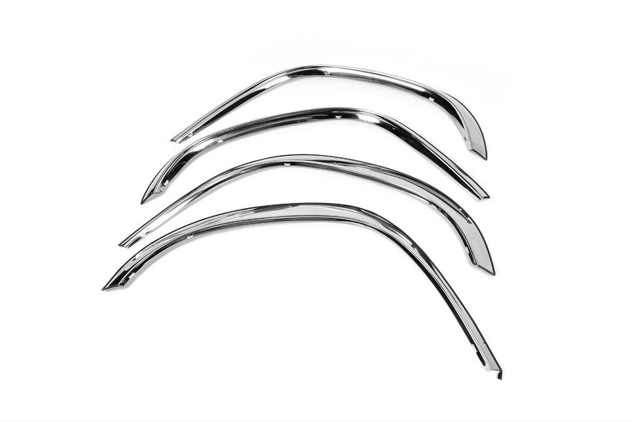 Mercedes E-class W124 1984–1997 Aletines 1985-1989 (4 uds, acero inoxidable) Foto 3