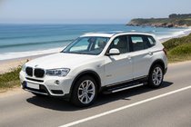 BMW X3 F25 2011-2018 Estribos Laterales RedLine (2 uds., Aluminio) foto 1