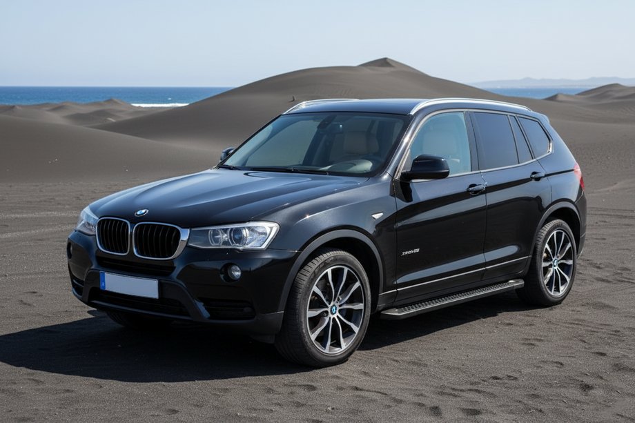 BMW X3 F25 2011-2018 Estribos Laterales Allmond Black (2 uds., Aluminio) Image