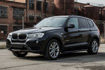 BMW X3 F25 2011-2018 Estribos Laterales Bosphore Black (2 uds., Aluminio) foto 1