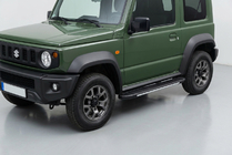 Suzuki Jimny 2018- Estribos Laterales Bosphore Grey (2 uds., Aluminio) foto 1