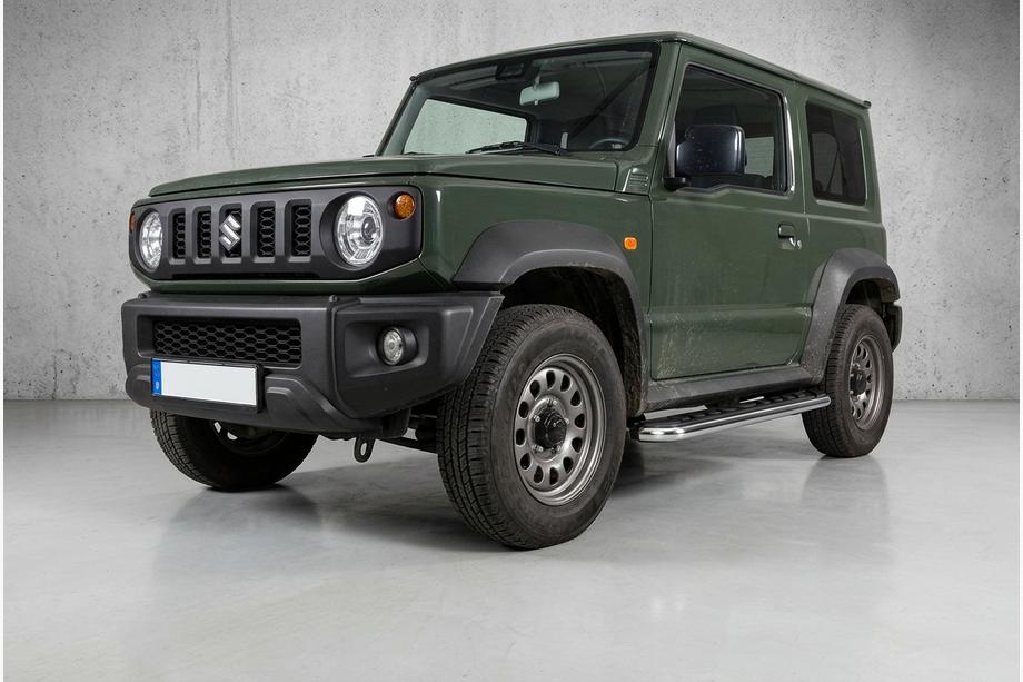 Suzuki Jimny 2018- Estribos Laterales Maydos V1 (2 uds., Aluminio) Image