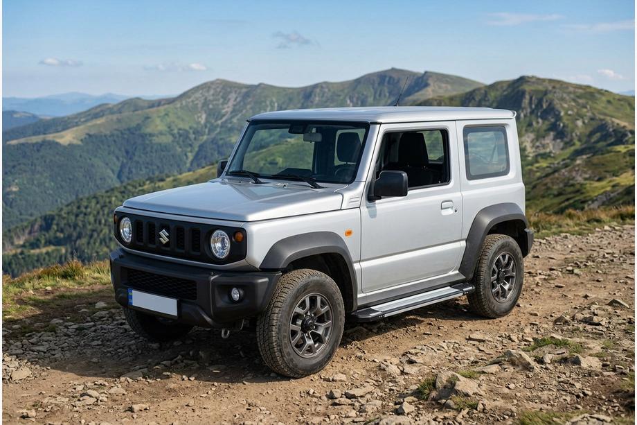 Suzuki Jimny 2018- Estribos Laterales Rainbow (2 uds., Aluminio) Image