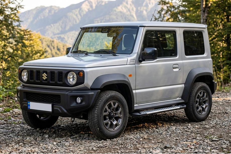 Suzuki Jimny 2018- Estribos Laterales Line (2 uds., Aluminio) Image