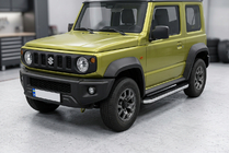 Suzuki Jimny 2018- Estribos Laterales Tayga Grey (2 uds., Aluminio) foto 1