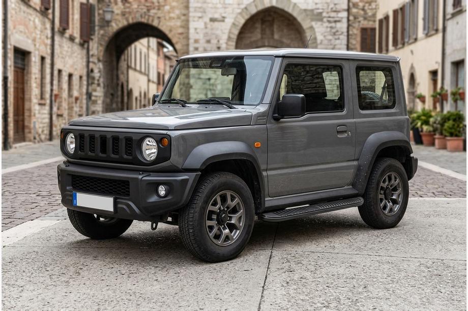 Suzuki Jimny 2018- Estribos Laterales Tayga Black (2 uds., Aluminio) Image