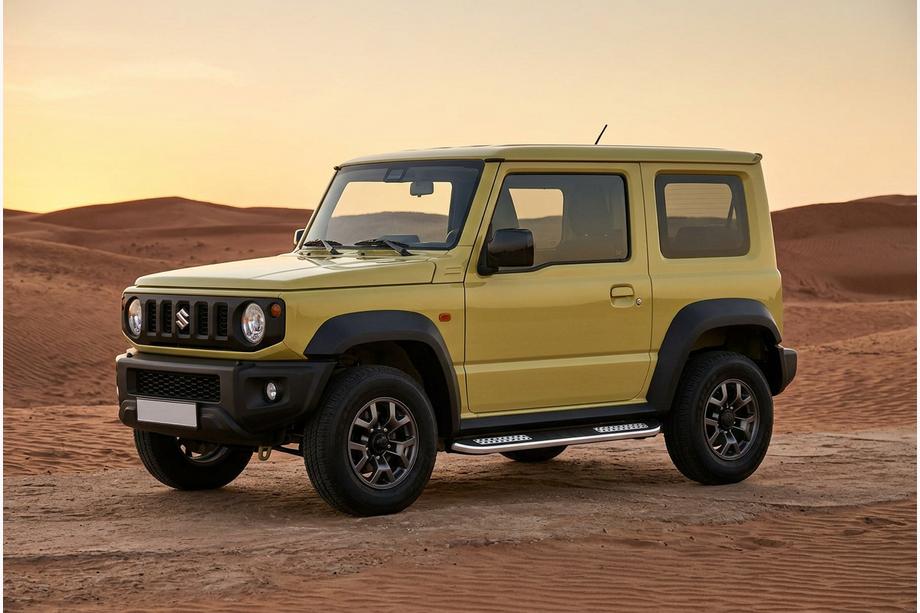 Suzuki Jimny 2018- Estribos Laterales Tayga V2 (2 uds., Aluminio) Image