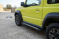 Suzuki Jimny 2018- Estribos Laterales Vision New Black (2 uds., Aluminio) foto 2