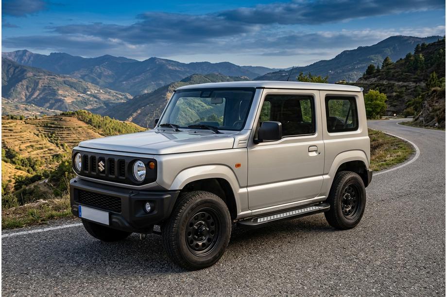 Suzuki Jimny 2018- Estribos Laterales Vision New Grey (2 uds., Aluminio) Image