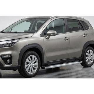 Estribos Laterales Mevsim Grey (2 uds., Aluminio) Suzuki SX4 S-Cross 2021- foto 1