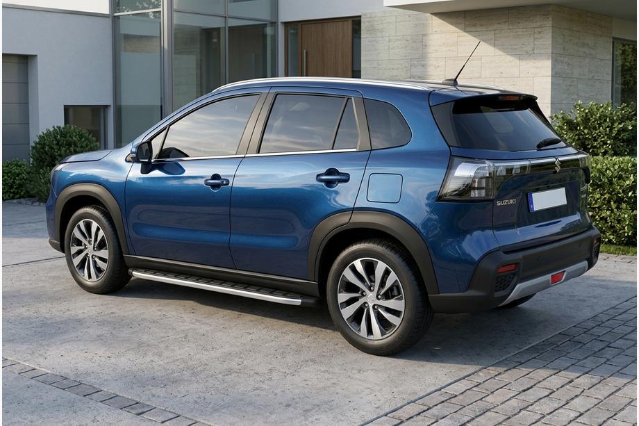 Suzuki SX4 S-Cross 2021- Estribos Laterales Fullmond (2 uds., Aluminio) Foto 1