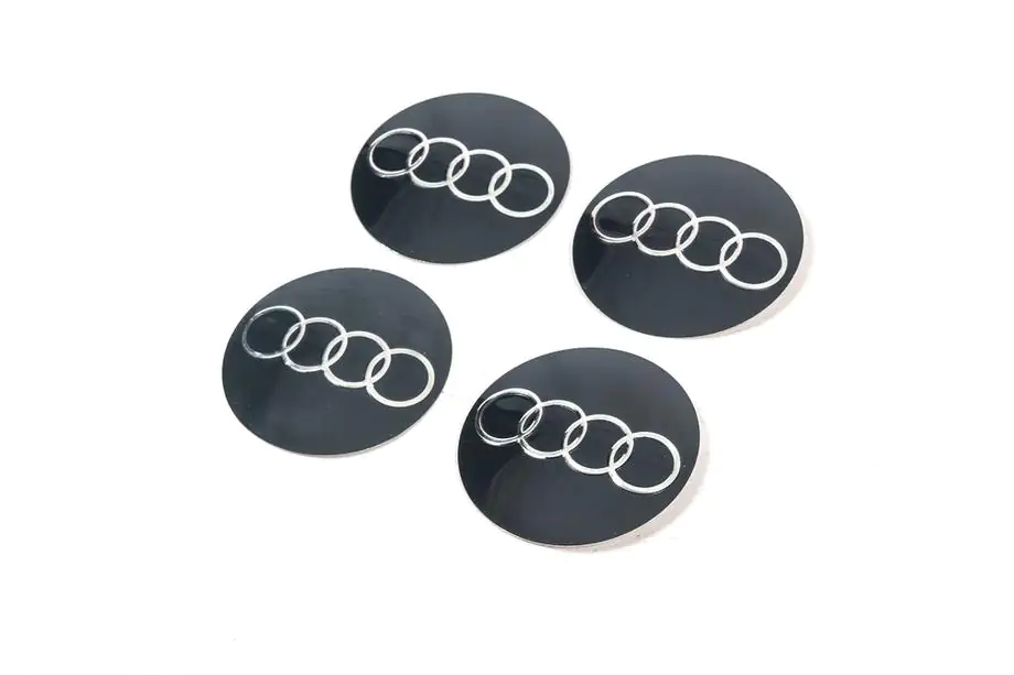 Audi Pegatinas para tapacubos centrales 65mm (4uds) Image