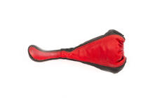 VAZ 2108-2109 1984-2011 Funda de palanca de cambios con pomo (rojo, cuero) foto 3