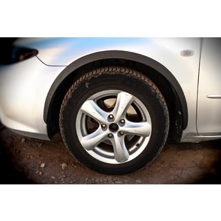 Aletines para aletas (SD-SW) (4 uds, negros, plastico ABS)