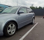 Audi A4 B6 2000-2004 Aletines de aleta (4 uds, negros, plástico ABS) foto 3