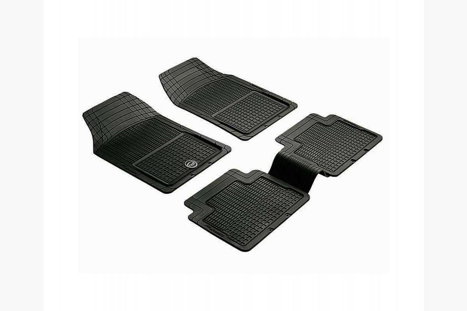 Alfombrillas de goma universales (4 uds, PUFI CLASSIC HB, negras) Image