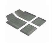 Alfombrillas universales de goma (4 uds, PUFI Limit, negras) foto 1