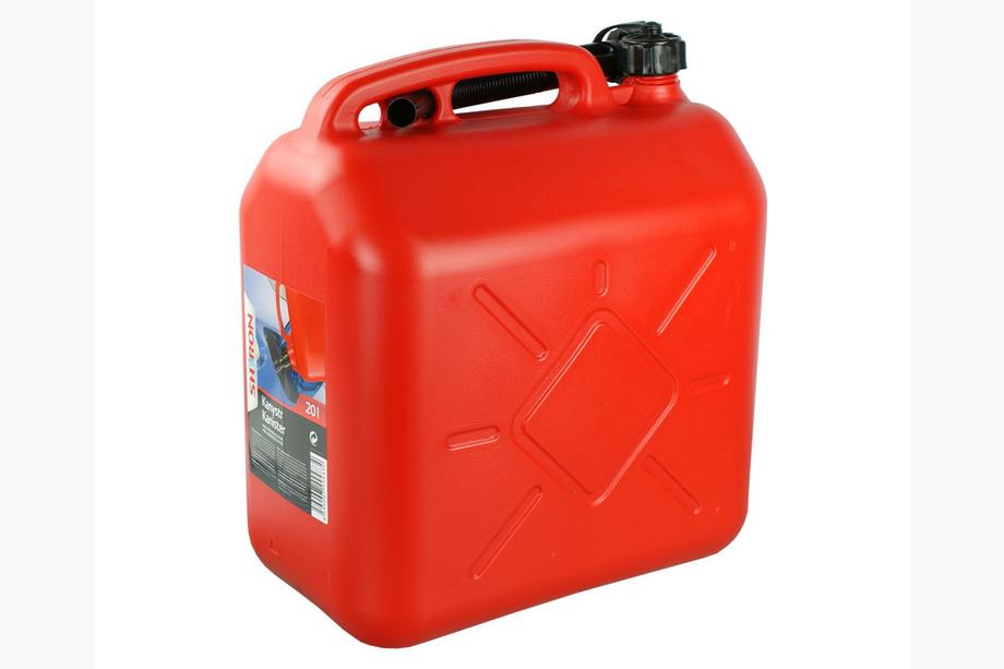 Bidón de combustible vertical de plástico 20L Foto 1
