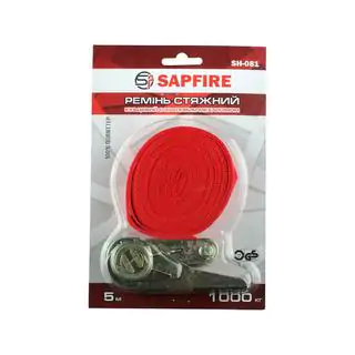 Correa de amarre con carraca 1t 5m SAPFIRE foto 3