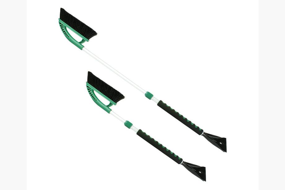 Automovilismo invierno Cepillo para nieve con rascador de hielo y mango telescópico de aluminio 65-95 cm SF-96 SAPFIRE Foto 4