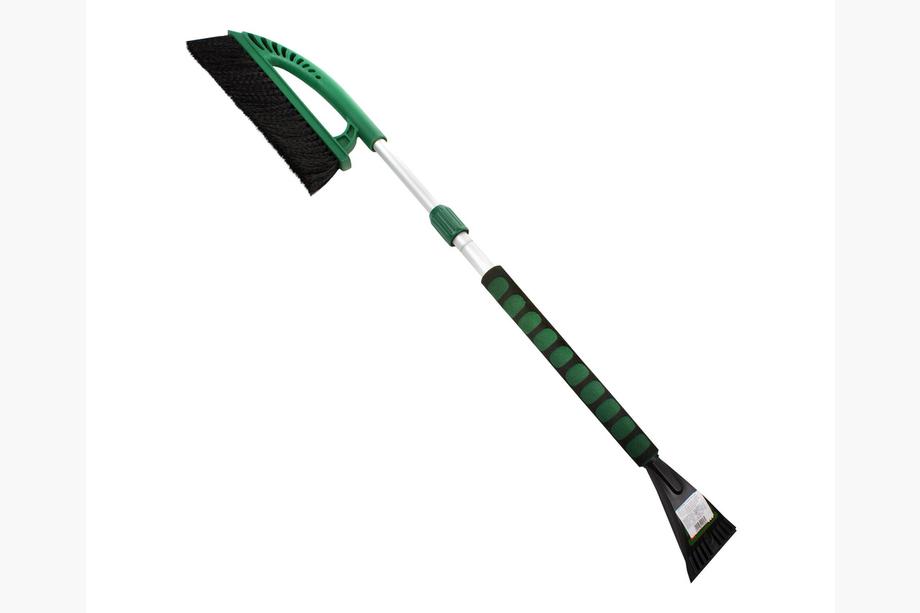 Automovilismo invierno Cepillo para nieve con rascador de hielo y mango telescópico de aluminio 65-95 cm SF-96 SAPFIRE Foto 1