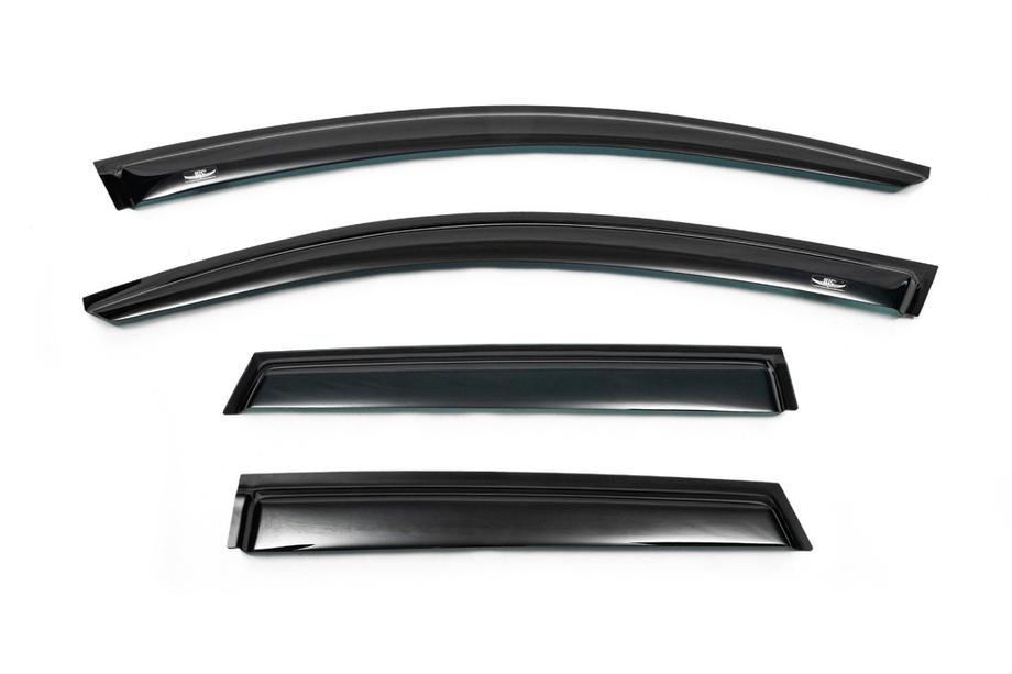 Audi A6 C7 2011-2017 Deflectores de viento para ventanillas (Avant, 4 uds, HIC) Image