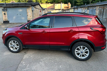 Ford Kuga/Escape 2013-2019 Deflectores de ventana encastrables (4 uds, HIC) foto 1