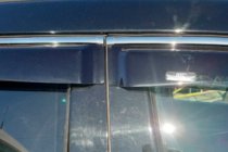 Infiniti FX 2008-2012 Deflectores de ventana con moldura cromada (4 uds, HIC) foto 3