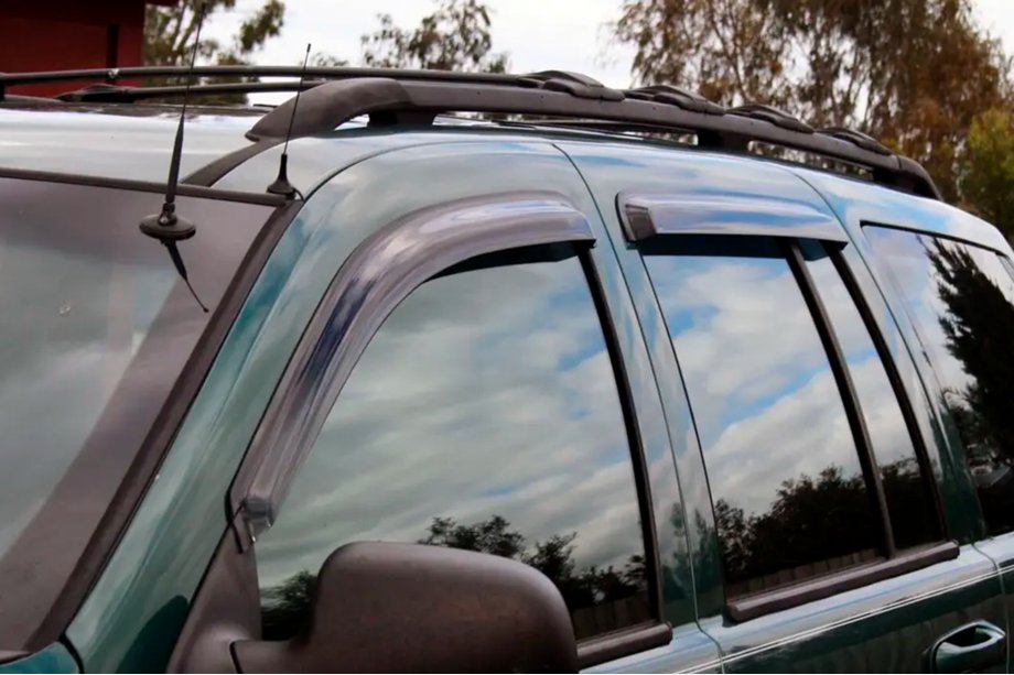 Jeep Grand Cherokee WJ 1999-2004 Deflectores de Ventana (4 uds, HIC) Foto 4